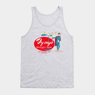 Vintage Oy Vey's Delicacy Shop of Seattle Tank Top